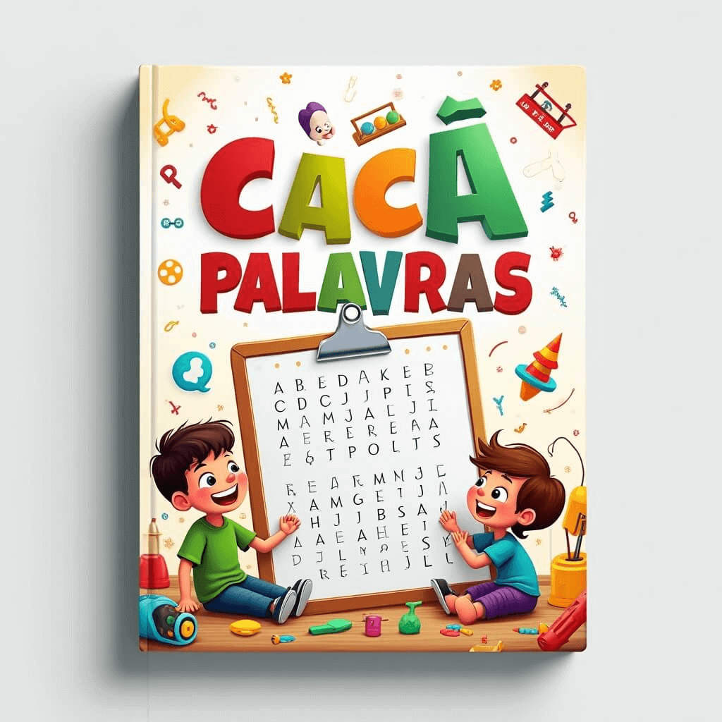 Caça-Palavras para Crianças de R$ 47,99